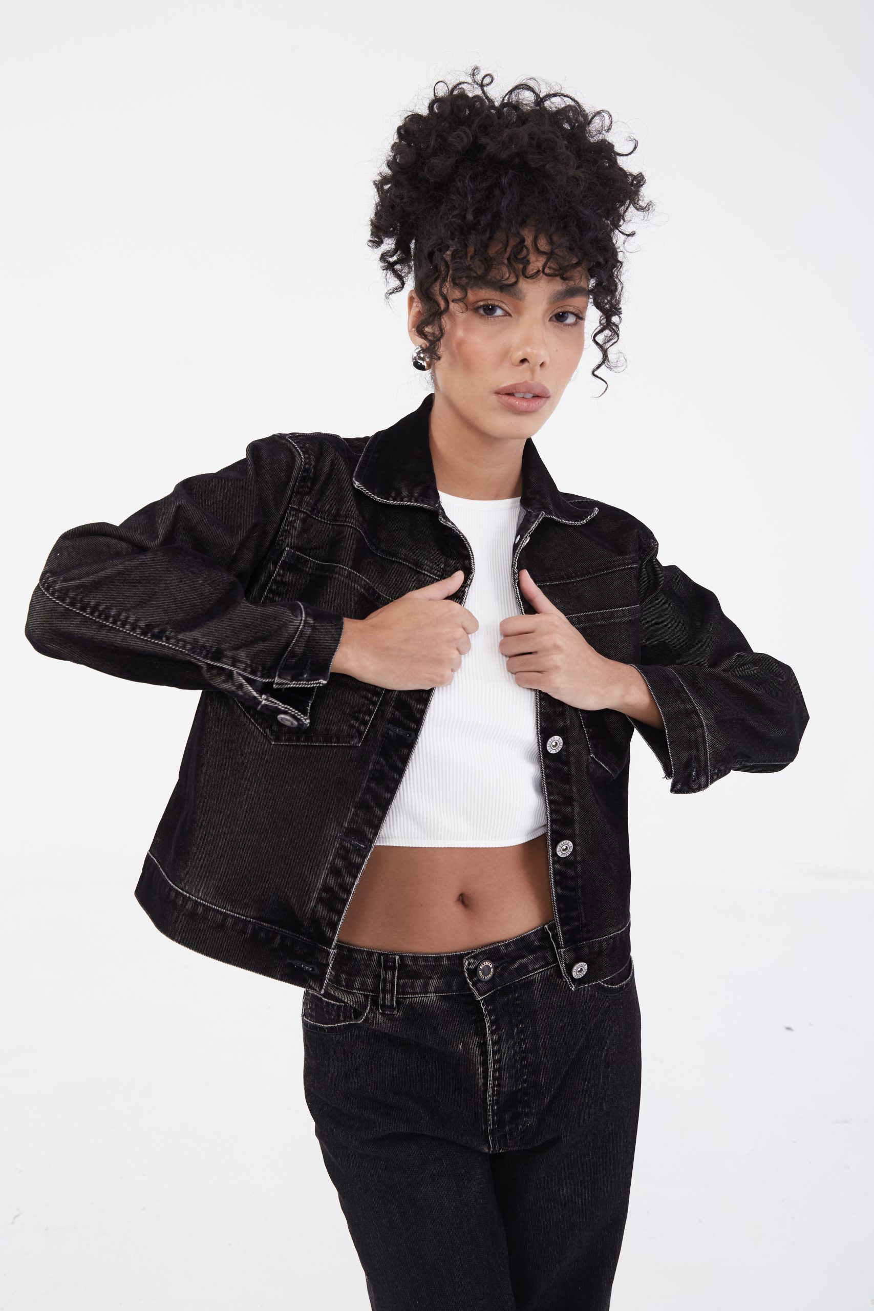 Flare velvet negro - Imagen 4