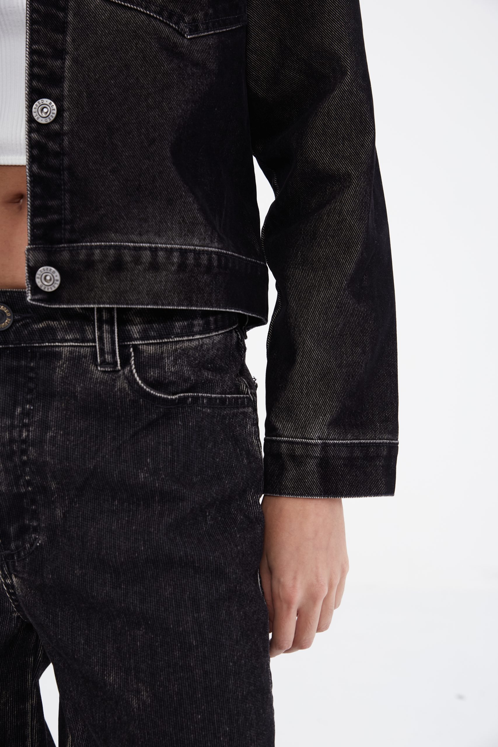 Flare velvet negro - Imagen 8