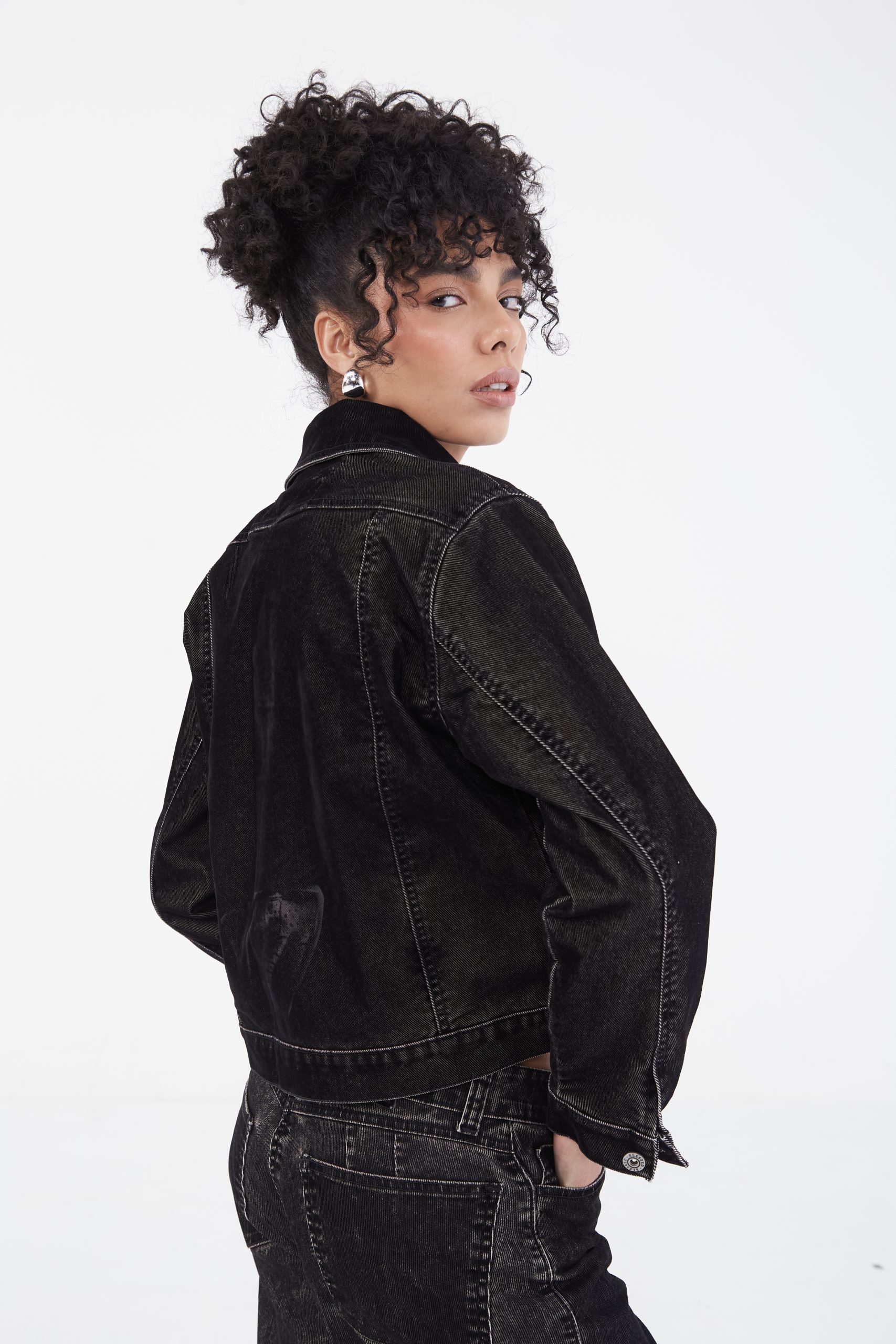 Flare velvet negro - Imagen 6