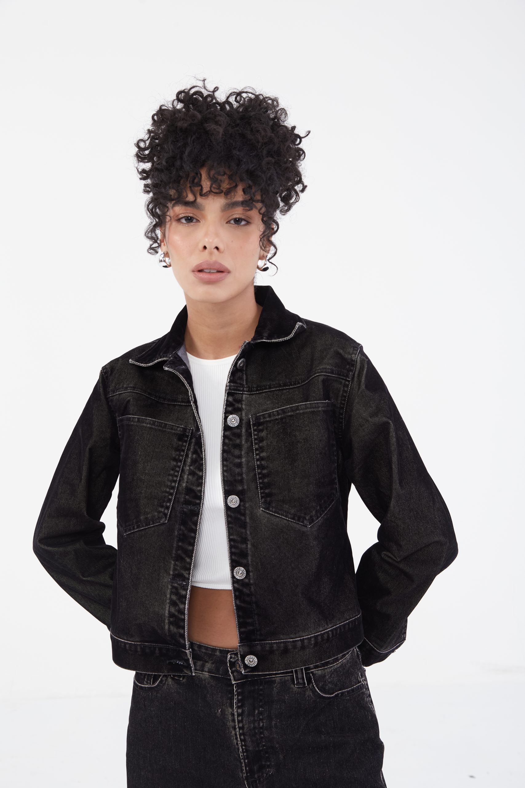 Flare velvet negro - Imagen 2